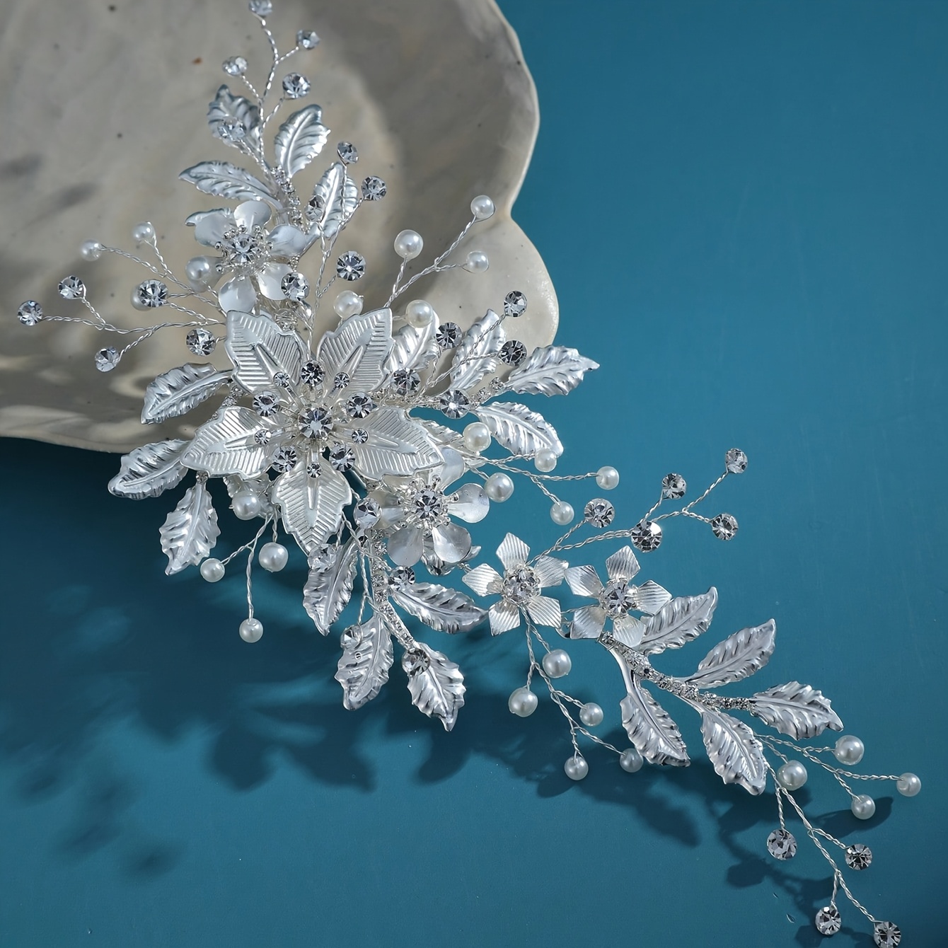 Bride Wedding Headpiece Hair Accessory Clip